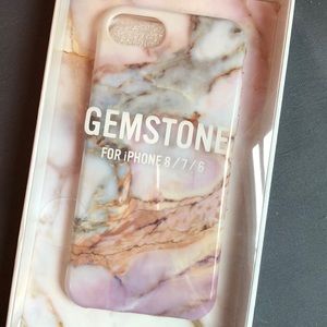 Recover IPhone 6/7/8 Gemstone Marble Phone Case